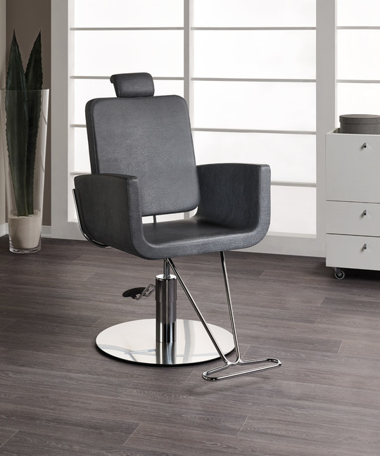 Chair for beauty centre: Eva - In photo: MB/P24 - Colour A e B: Vintage Grey K1 - Medical & Beauty