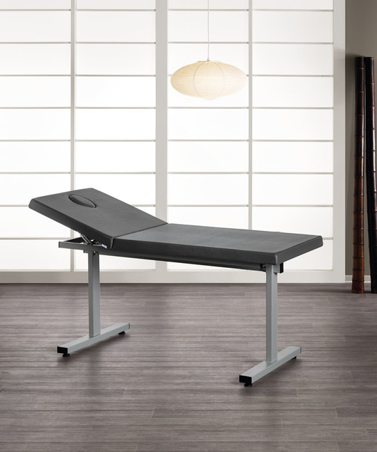 Bed for beauty centre: Elba - In photo: MB/L14 - Colour: Vintage Grey K1 - Medical & Beauty